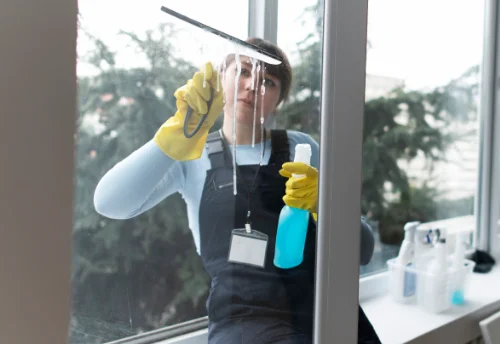 Nettoyage de vitres intérieures et extérieures à Héricy